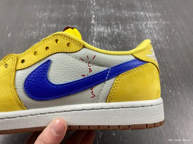 1st Kicks Low Travis Canary DZ4137-700 Scott OG x 1 Air Jordan 0604